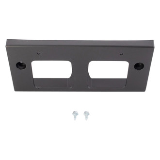 TRQ® - Black Front License Plate Bracket