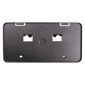 TRQ® - Black Front License Plate Bracket