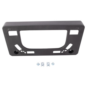 TRQ® - Black Front License Plate Bracket