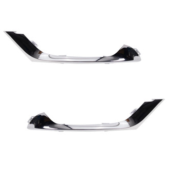 TRQ® - Front Driver and Passenger Side Bumper Trims