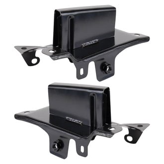 TRQ® - Front Outer Driver and Passenger Side Bumper Support Brackets