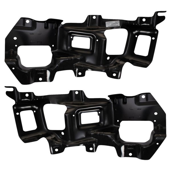 TRQ® - Front Driver and Passenger Side Bumper Support Brackets