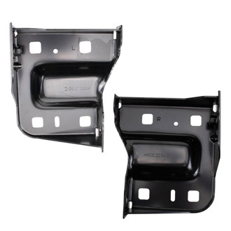 TRQ® - Front Inner Driver and Passenger Side Bumper Face Bar Support Braces