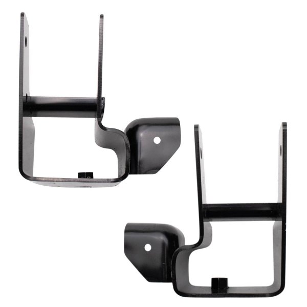 TRQ® - Front Driver and Passenger Side Bumper Impact Bar Brackets