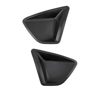 TRQ® - Front Outer Driver and Passenger Side Fog Light Covers