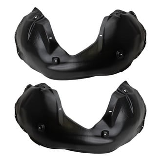 TRQ® - Front Driver and Passenger Side Fender Liner Set