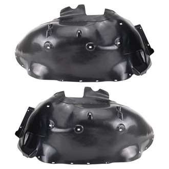TRQ® - Front Driver and Passenger Side Fender Liner Set