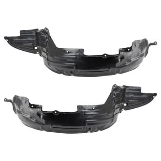 TRQ® - Front Driver and Passenger Side Fender Liner Set