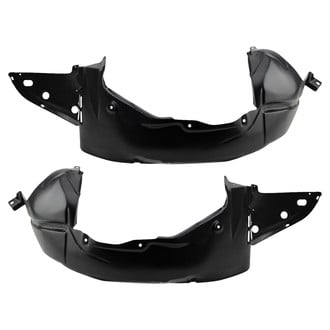 TRQ® - Front Driver and Passenger Side Fender Liner Set