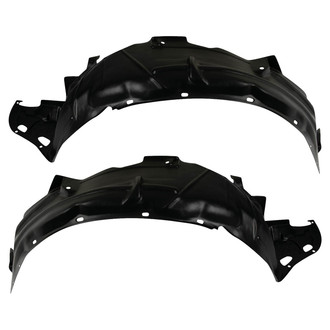 TRQ® - Front Driver and Passenger Side Fender Liner Set