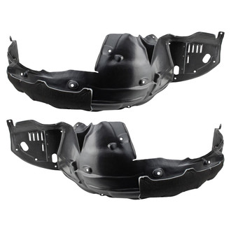 TRQ® - Front Driver and Passenger Side Fender Liner Set