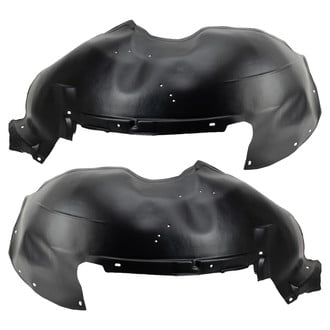 TRQ® - Front Driver and Passenger Side Fender Liner Set
