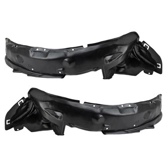 TRQ® - Front Driver and Passenger Side Fender Liner Set