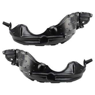 TRQ® - Front Driver and Passenger Side Fender Liner Set