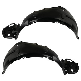 TRQ® - Front Driver and Passenger Side Fender Liner Set
