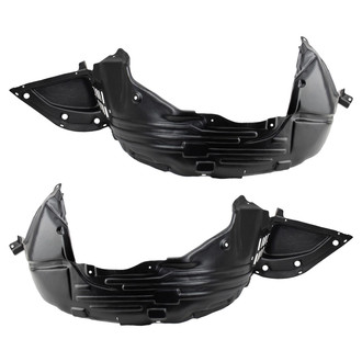 TRQ® - Front Driver and Passenger Side Fender Liner Set