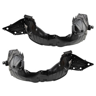 TRQ® - Front Driver and Passenger Side Fender Liner Set