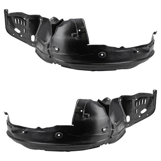TRQ® - Front Driver and Passenger Side Fender Liner Set