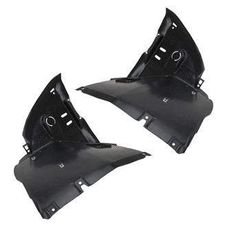 TRQ® - Front Forward Driver and Passenger Side Fender Liner Set Front Section