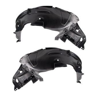 TRQ® - Front Driver and Passenger Side Fender Liner Set