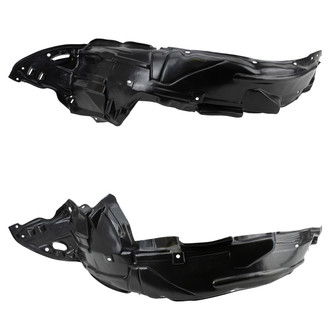 TRQ® - Front Driver and Passenger Side Fender Liner Set