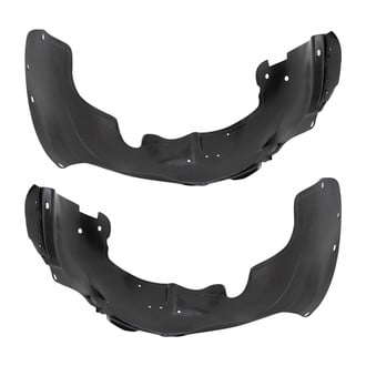 TRQ® - Front Driver and Passenger Side Fender Liner Set