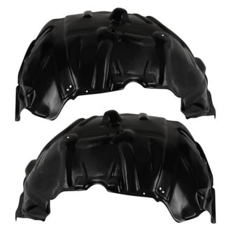 TRQ® - Front Driver and Passenger Side Fender Liner Set Rear Section