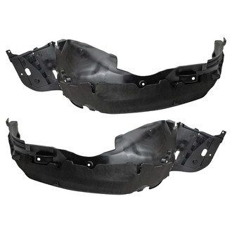TRQ® - Front Driver and Passenger Side Fender Liner Set