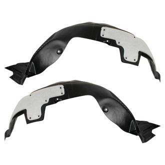 TRQ® - Front Driver and Passenger Side Fender Liner Set