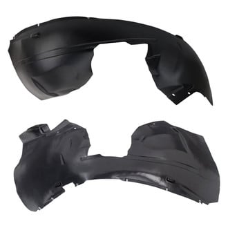 TRQ® - Front Driver and Passenger Side Fender Liner Set