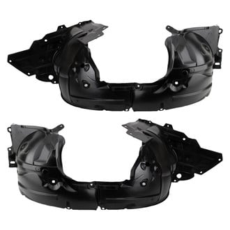 TRQ® - Front Driver and Passenger Side Fender Liner Set