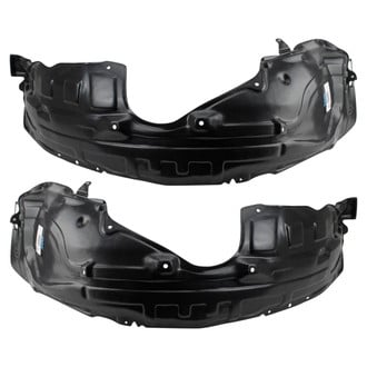 TRQ® BDA06705 - Front Driver and Passenger Side Fender Liner Set