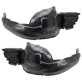 TRQ® - Front Driver and Passenger Side Fender Liner Set