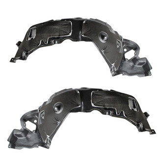 TRQ® - Front Driver and Passenger Side Fender Liner Set
