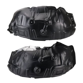 TRQ® - Front Inner Driver and Passenger Side Fender Liner Set