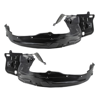 TRQ® - Front Driver and Passenger Side Fender Liner Set