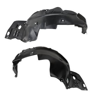 TRQ® - Front Inner Driver and Passenger Side Fender Liner Set