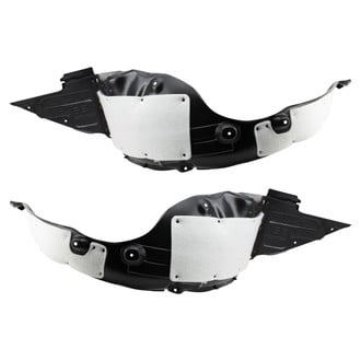 TRQ® - Front Driver and Passenger Side Fender Liner Set