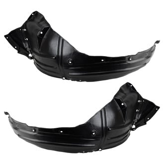 TRQ® - Front Driver and Passenger Side Fender Liner Set
