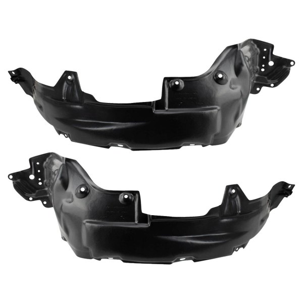 TRQ® - Front Driver and Passenger Side Fender Liner Set