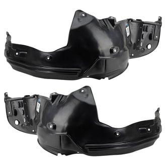 TRQ® - Front Driver and Passenger Side Fender Liner Set