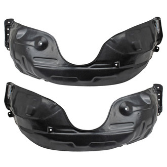 TRQ® - Front Driver and Passenger Side Fender Liner Set