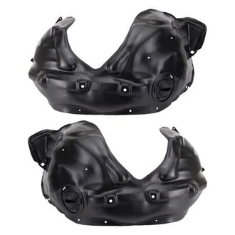 TRQ® - Front Driver and Passenger Side Fender Liner Set