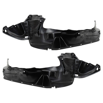 TRQ® - Front Driver and Passenger Side Fender Liner Set