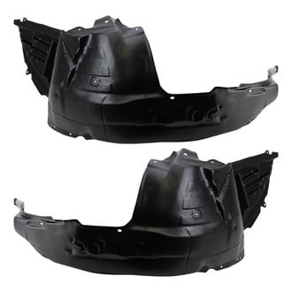 TRQ® - Front Driver and Passenger Side Fender Liner Set