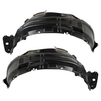 TRQ® - Front Driver and Passenger Side Fender Liner Set