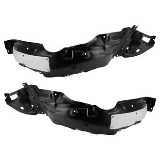 TRQ® - Front Driver and Passenger Side Fender Liner Set