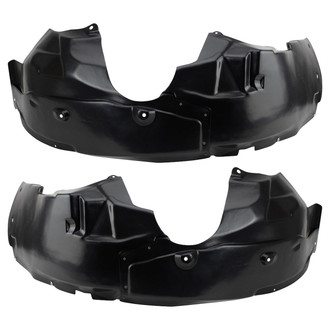 TRQ® - Front Driver and Passenger Side Fender Liner Set