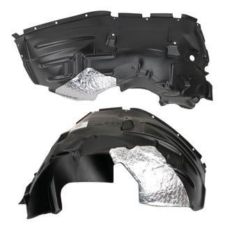TRQ® - Front Driver and Passenger Side Fender Liner Set