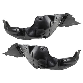 TRQ® - Front Driver and Passenger Side Fender Liner Set
